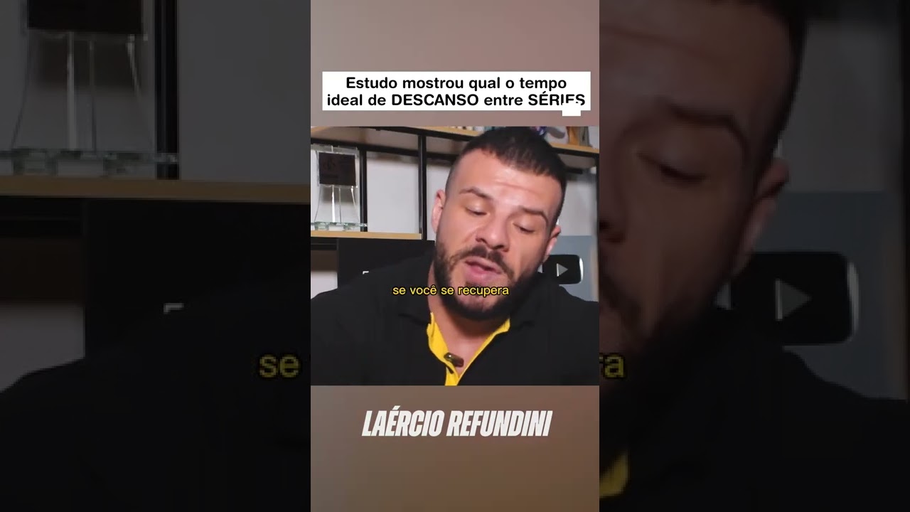 descanso ideal entre séries #shorts #academia #musculação #treino