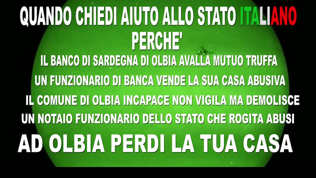 Sprovveduto, Disattento, Ignorante, un Olbiese ad Olbia