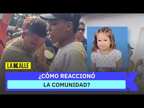 Atrapan a hombre que habría apagado la vida de niña de 3 años, ¿la comunidad hizo justicia?