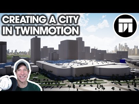 Getting Started RENDERING IN TWINMOTION (EP 11) - Creating A CITY with Open Street Map