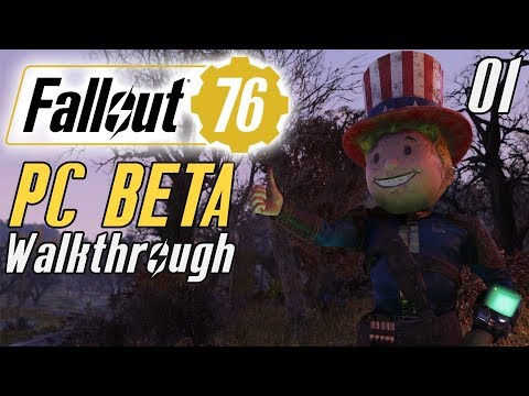 PC BETA Walkthrough 01 #Fallout76