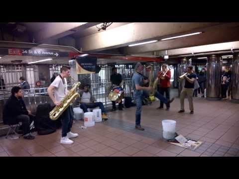 The Drumadics - NYC Subway Performers