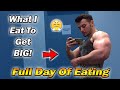 WHAT I EAT TO GET BIG | FULL DAY OF EATING W/ NATURAL BODYBUILDER JORDAN HUNTER