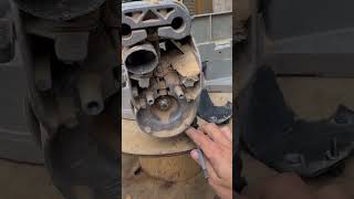 how to fix a slack rear bevel on the dewalt miter saw. #dewalt #saw #repair #dust #clean #tools