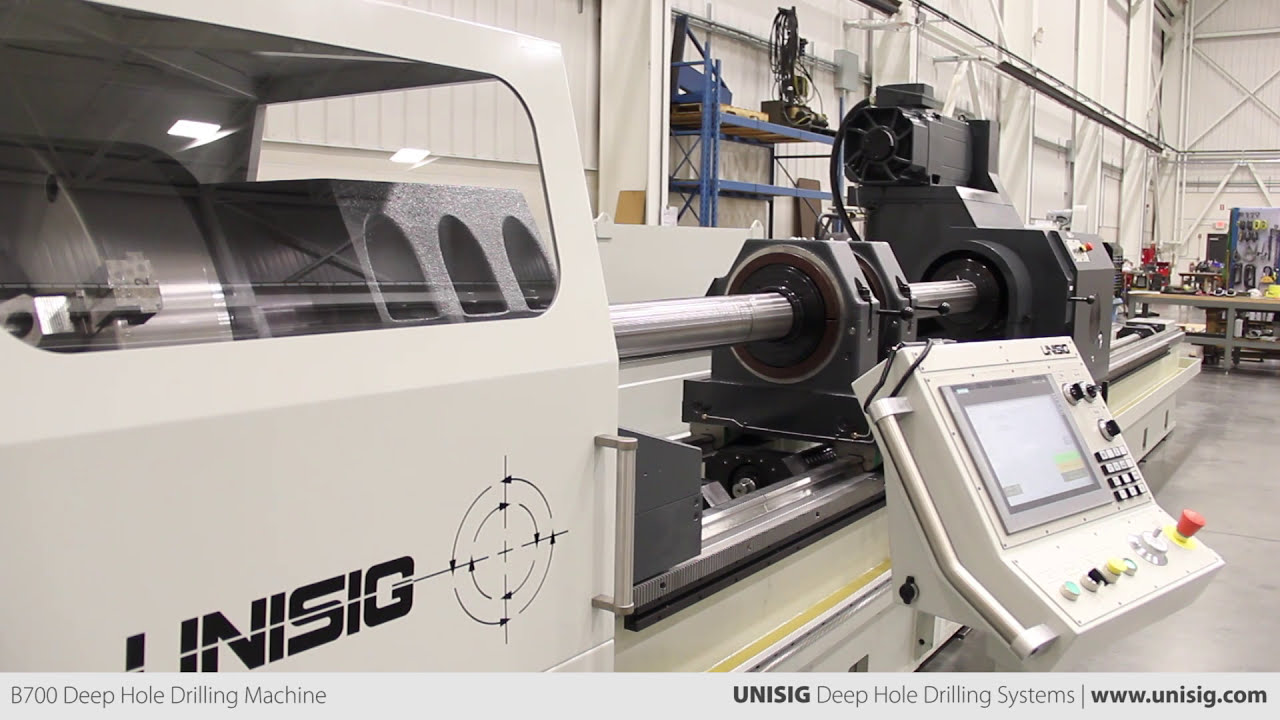 UNISIG B700 BTA Deep Hole Drilling Machine