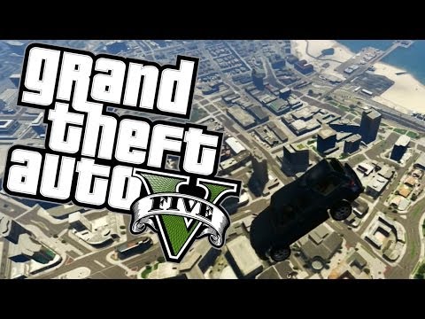 GTA V Häröilyä - SO MANY BUGS!!!