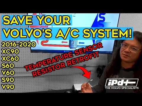 Volvo A/C Evaporator Temp Sensor Resistor Retrofit for 2016-2020 XC90 XC60 S60 V60 S90 V90 models