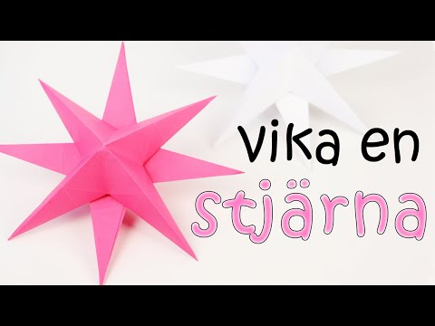 Vika en stjärna | JULPYSSEL MED PAPPER