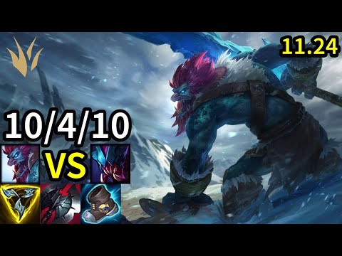 Trundle Jungle vs Rek'Sai - KR Master | Patch 11.24