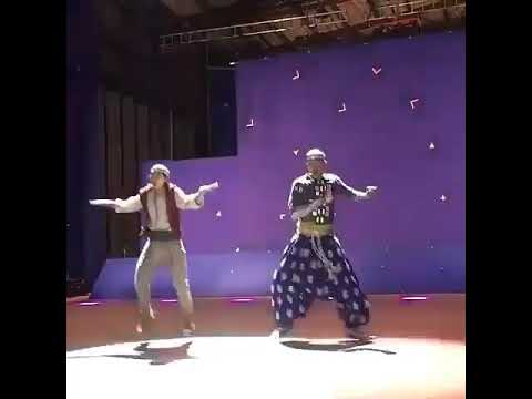 Mena Massoud dance double dancing to Friend Like Me Rehearsal Aladdin 2019