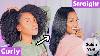 I GOT MY HAIR STRAIGHTENED!!!  2018