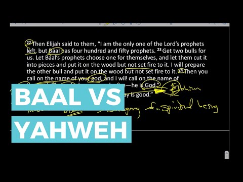 Baal vs Yahweh | Scripture Study