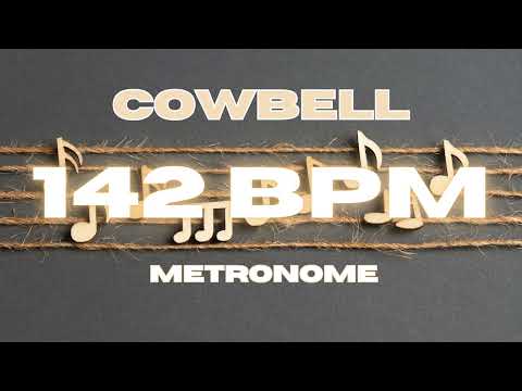 142 BPM - Cowbell Metronome