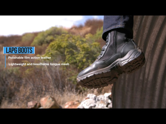 LA Police Gear Core Side-Zip 8" Duty Boot