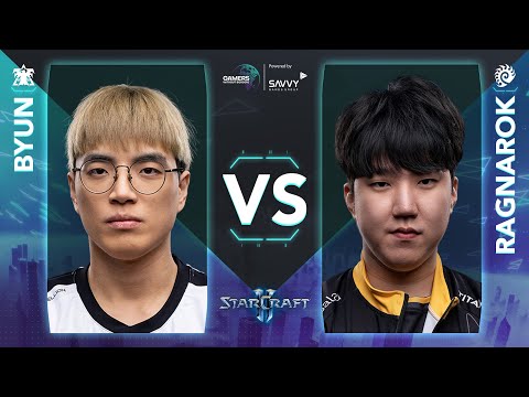 ByuN vs RagnaroK // Gamers Without Borders 2023 – StarCraft II – Day 1