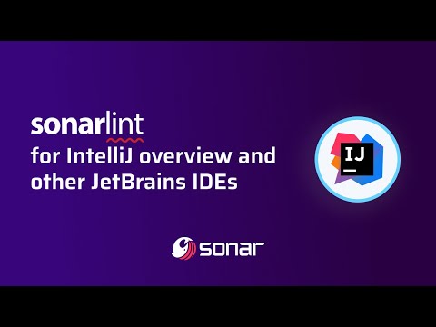 SonarQube for IDE: IntelliJ and JetBrains IDEs Overview | a free and open source IDE extension