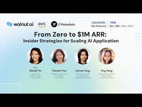 From Zero to $1M ARR: Insider Strategies for Scaling AI Application.