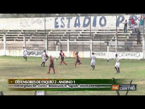 Defensores de Esquiú 2 - Andino 1