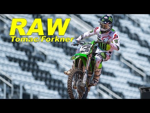 Eli Tomac and Austin Forker RAW Daytona Supercross - Dirt Bike Magazine