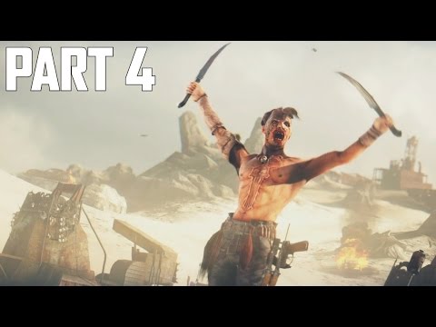 INTO MADNESS - Mad Max Walkthrough Part 4 - Xbox One Gameplay Review 1080P
