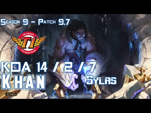 SKT T1 Khan SYLAS vs TALON Mid - Patch 9.7 KR Ranked