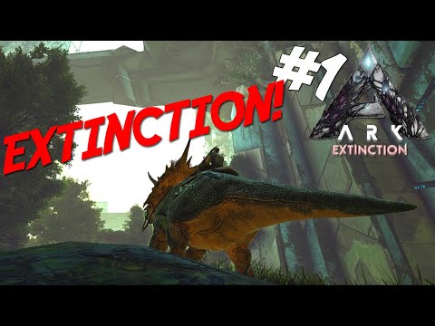 ENDELIG ER VI I EXTINCTION DLC! - ARK Survival Evolved Extinction Dansk Ep 1