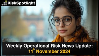 Weekly OpRisk Updates: Synthetic Fraud, Crowdstrike, Financial Scams, FakeCall (11th November 2024)