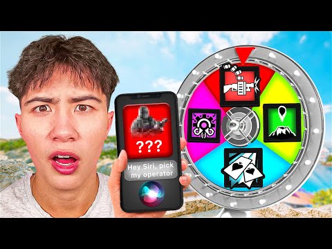 I Let Siri Pick My Operators In Rainbow Six Siege (GONE WRONG)