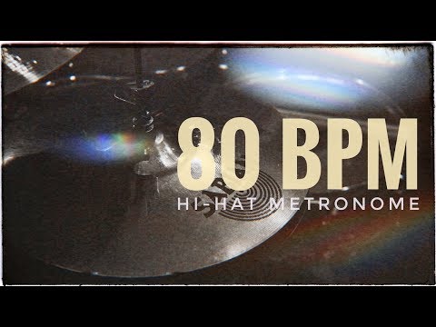 80 BPM | Hi Hat Metronome