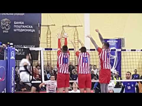 Finale kupa Srbije u odbojci 2018 Lajkovac efekti by Fenix pirotehnika
