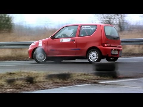 Noworoczny Rallysprint AZT 2015 P. Bernard / G. Kijak Fiat SCS