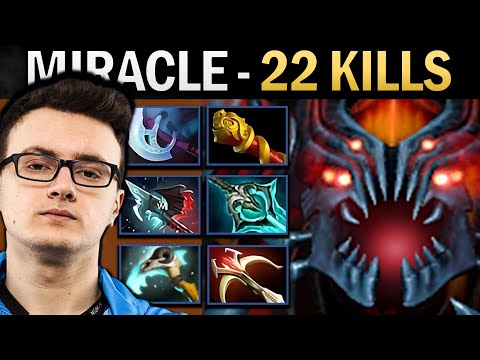 Shadow Fiend Miracle with MKB and 22 Kills - Dota 2 Ringmaster