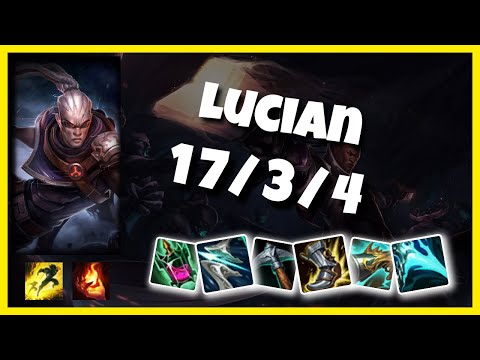 Lucian vs Gangplank TURKISH Challenger MID (17/3/4) - v11.3