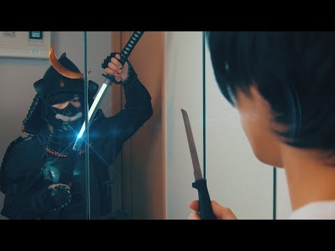 WTF!!!???!!!????? My mirror reflection is a SAMURAI WARRIORS!? | RATE Video