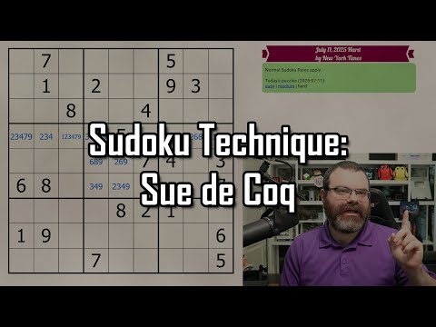 Learn the "Sue de Coq" Sudoku Technique