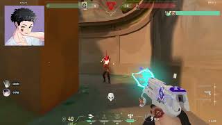 【VALORANT】Shaoが乗り移った1vs4クラッチ【りすま】#shorts