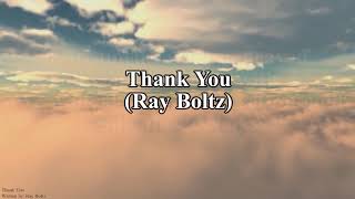 Thank You (Ray Boltz Instrumental w/ Lyrics)