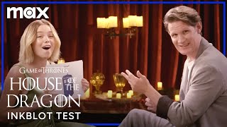 House of the Dragon - Matt Smith & Milly Alcock Try Taking An Inkblot Test Thumbnail