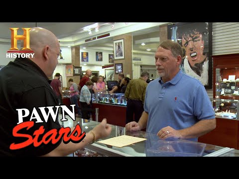 Pawn Stars: Rick Worries about a Letter Signed by John Quincy Adams (Season 10) | History