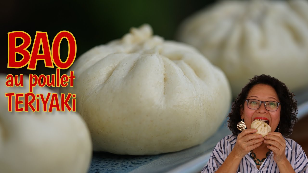 Teriyaki Chicken Chinese Buns