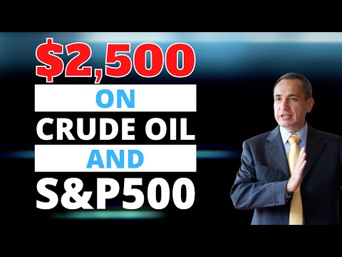 The Trading Show – (Week 09 2021) $2,500 on Crude Oil and S&P500