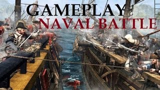 Assassin's Creed 4 Black Flag - Gameplay Naval Battle [Batailles navales]