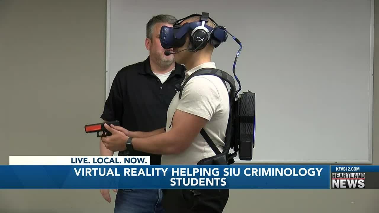 Virtual reality helping SIU Criminology students