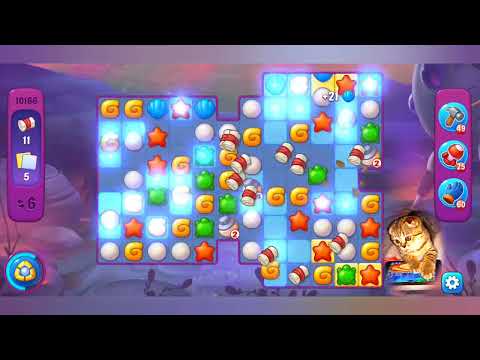 Fishdom 2022, no Boosters,  10166  level  -  прохождение без бустеров,  10166  уровень.