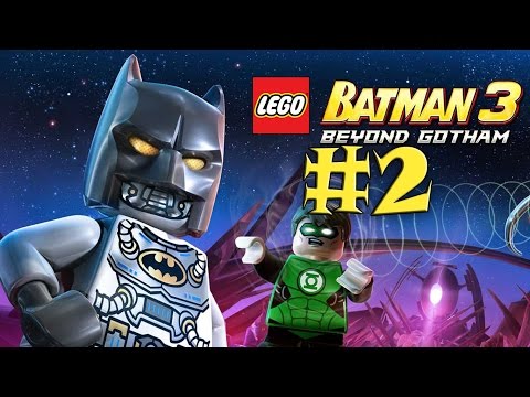LEGO Batman 3: Beyond Gotham - Walkthrough - Part 2 - Breaking BATS! [HD]