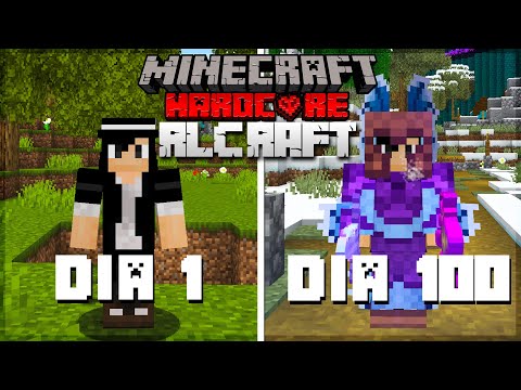 COMO EU SOBREVIVI 100 DIAS NO MODPACK MAIS HARDCORE DO MINECRAFT - RLCRAFT #01 ‹Nait›