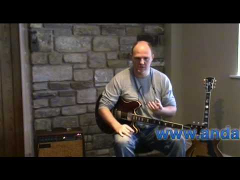 jazz guitar lesson part 3 w/ Mike Walker