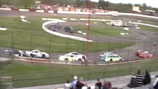 preview picture of video '5-23-09 LAMOT Late Model Heat race at Holland Speedway'