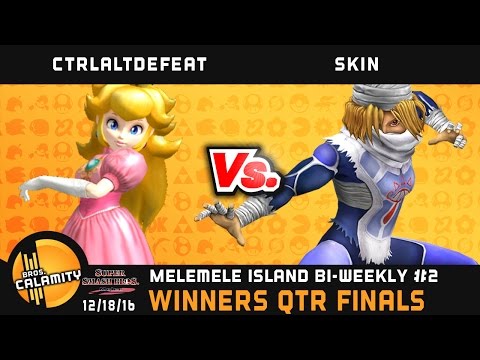 MMI #2 | CtrlAltDefeat (Peach) vs Skin (Sheik) - Winners Qtr Finals - Melee Singles