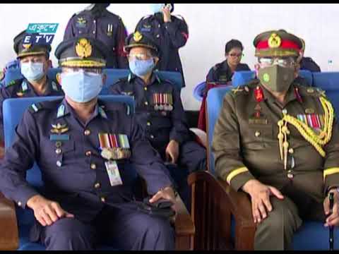 চট্টগ্রাম বিমান বাহিনী ঘাঁটি জহুরুল হক এর ৭৪ নং বহরকে পতাকা প্রদান | ETV News